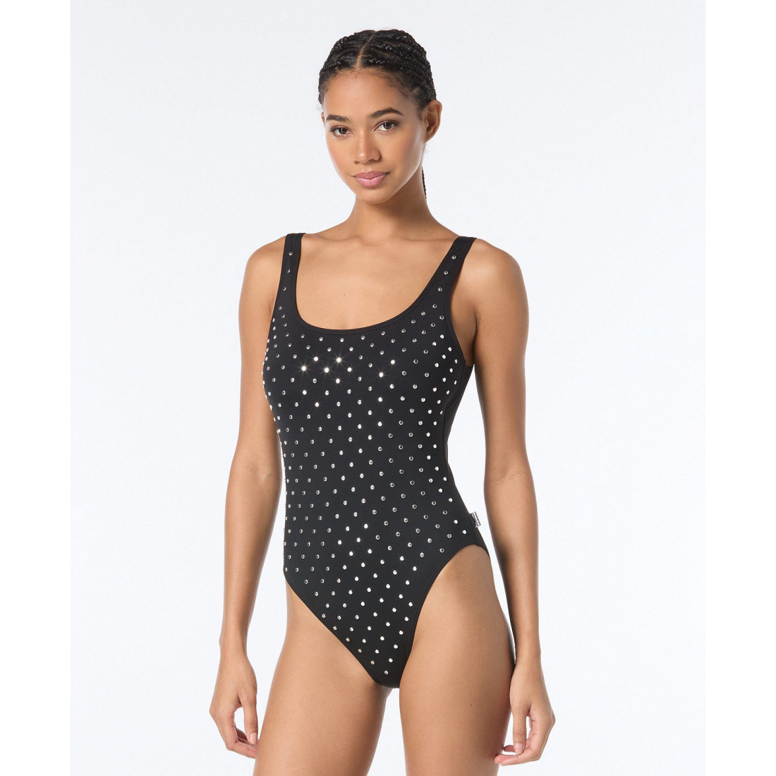 Women's 'Studded Scoop-Neck' Swimsuit