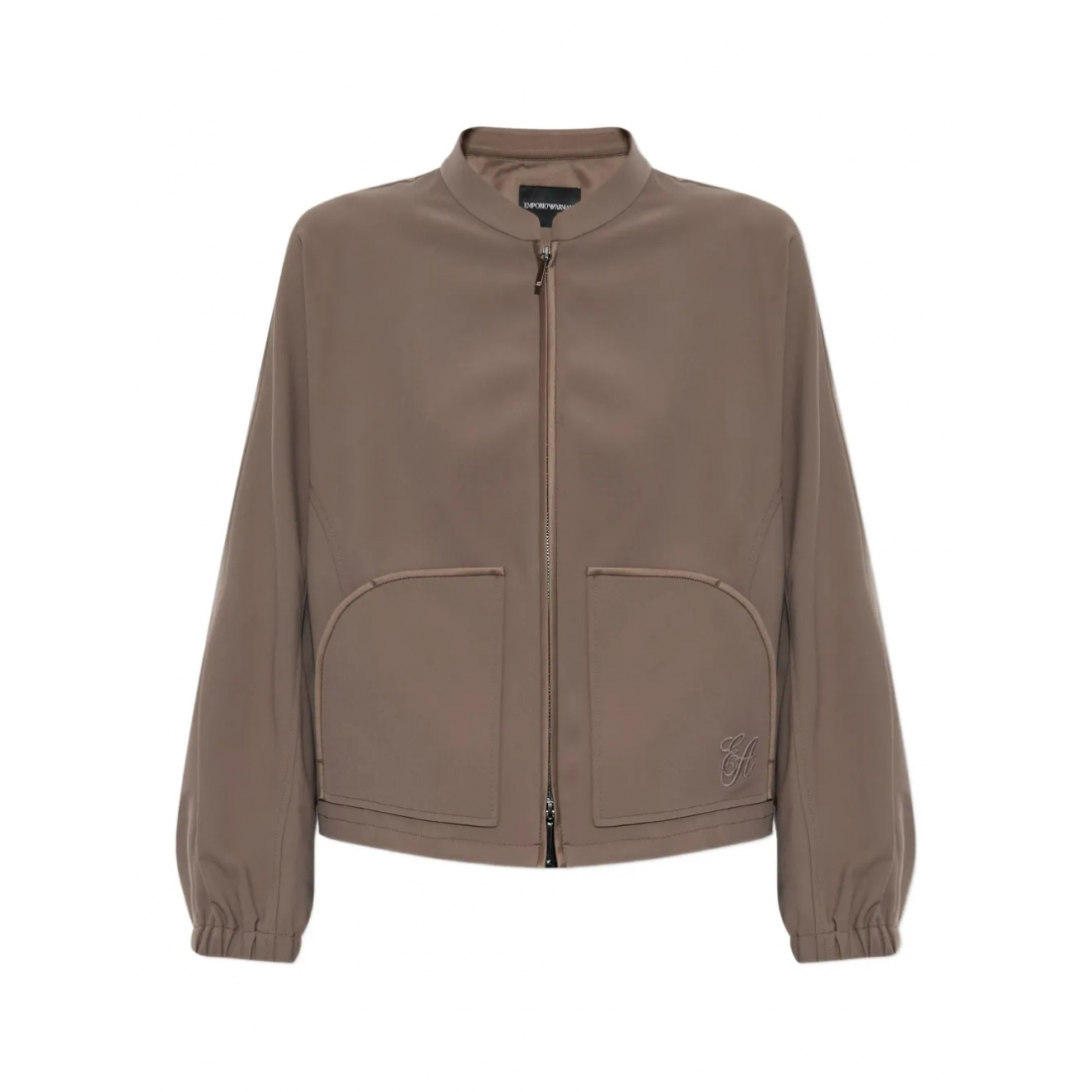 Blouson bomber 'Embroidered-Logo' pour Femmes