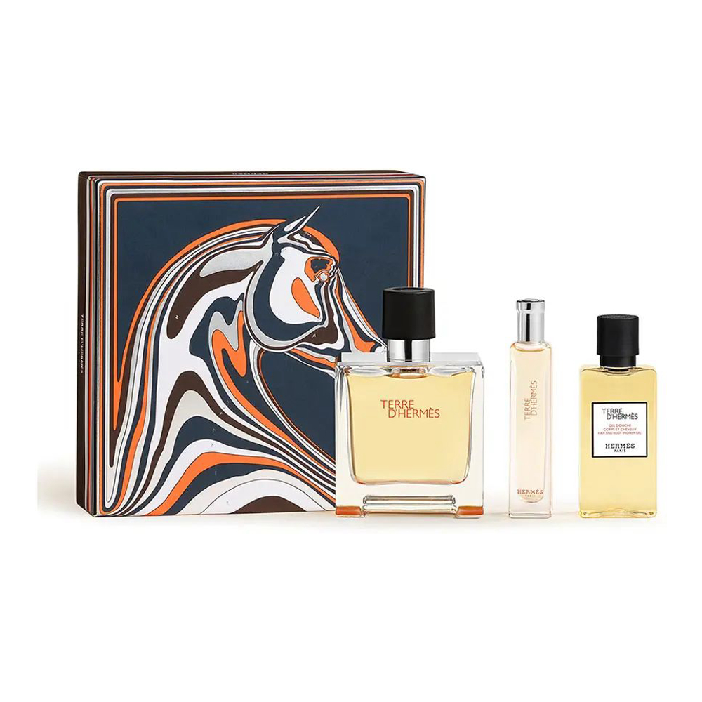 Coffret de parfum 'Terre d'Hermès' - 3 Pièces