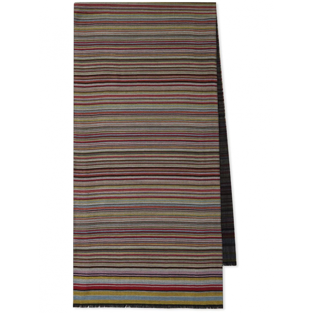Écharpe en laine 'Signature Stripe' pour Hommes