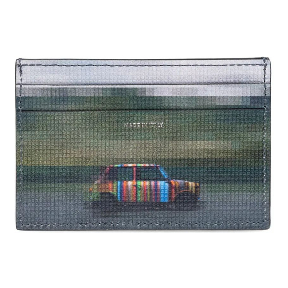 Men's 'Pixelated Mini' Card Holder