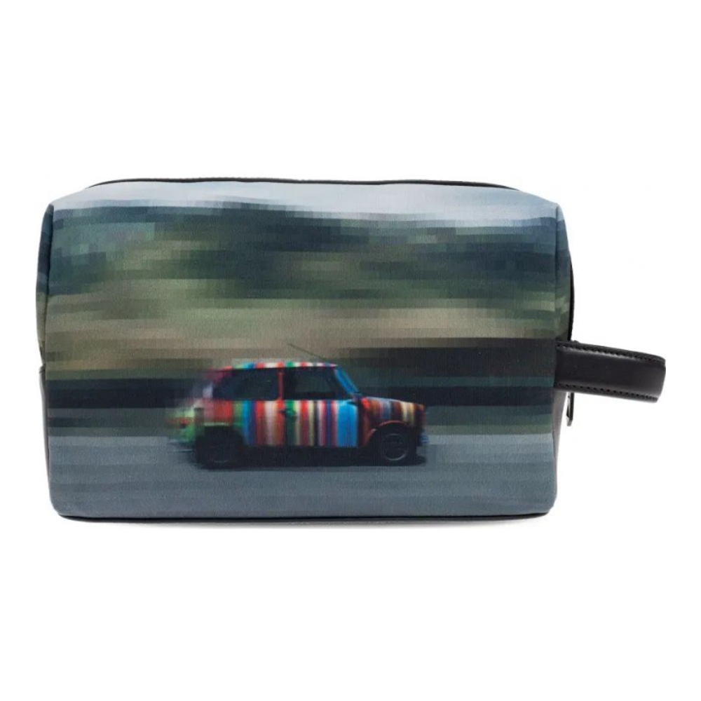 Men's 'Car-Print Cosmetic' Pouch