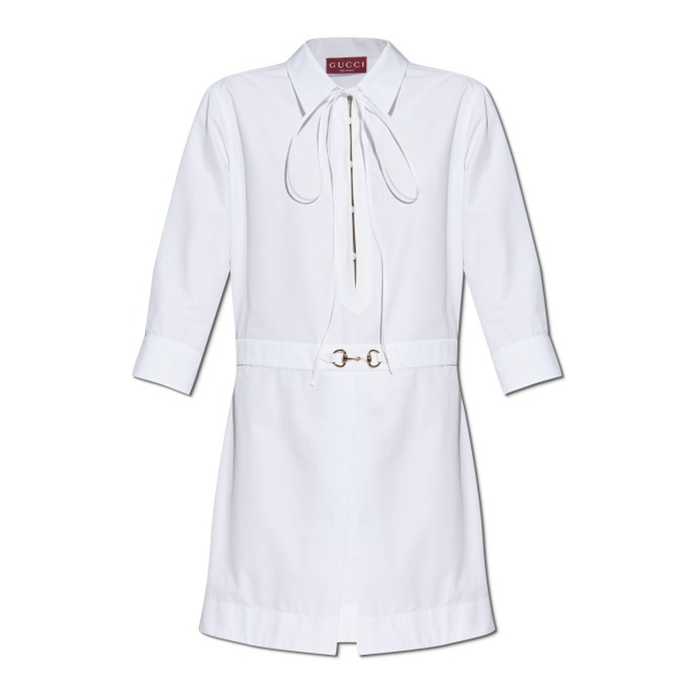 Robe chemise 'Horsebit' pour Femmes