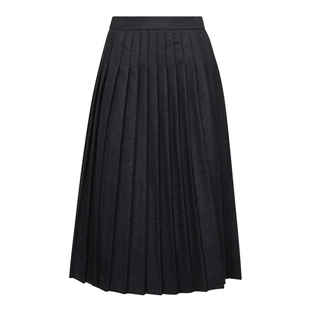 Jupe Midi 'Pleated' pour Femmes