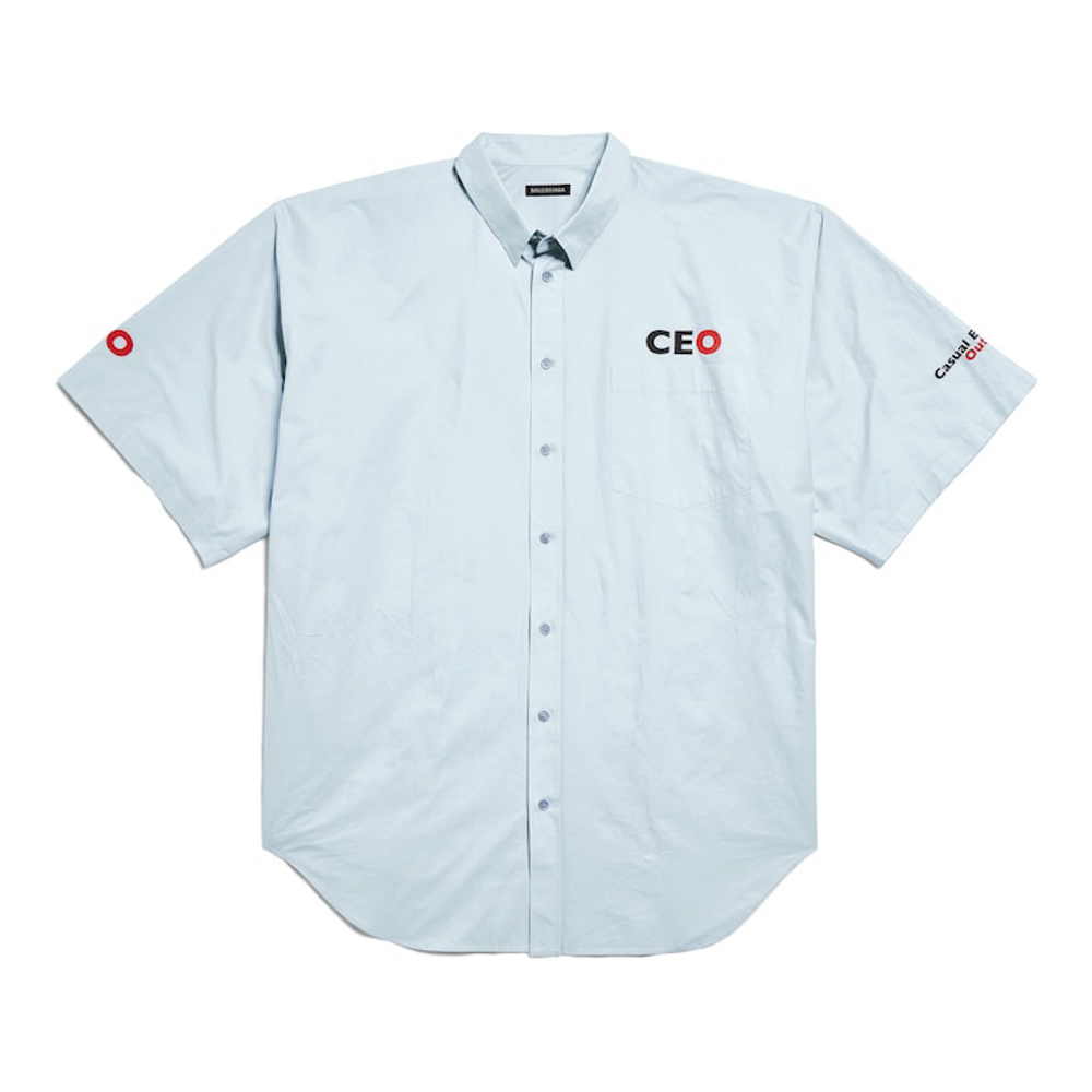 'Uniform Logo' Kurzärmeliges Hemd für Herren