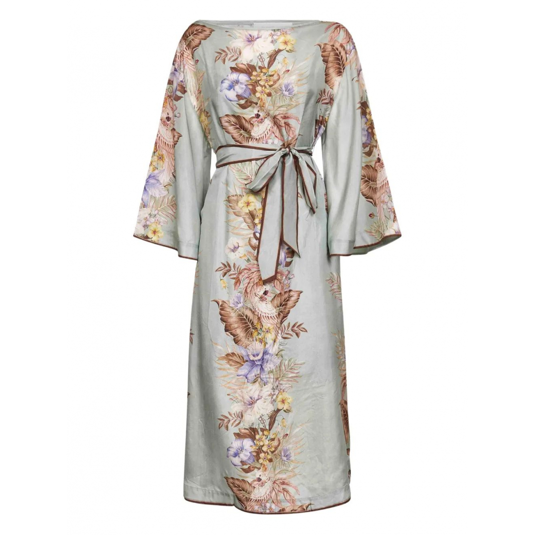 Robe Midi 'Coco Floral-Print' pour Femmes