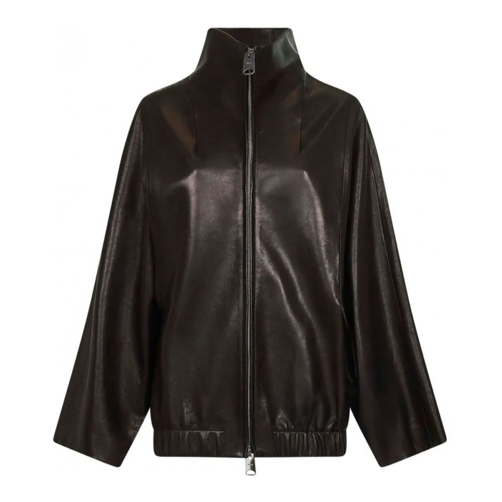 Veste 'High-Collar Zip-Front' pour Femmes