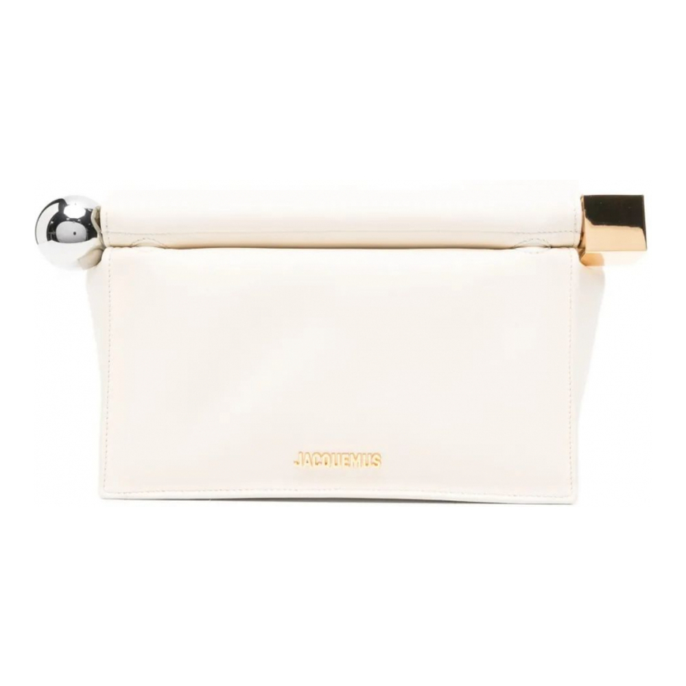 Pochette 'Small Rond Carré Metallic-Sphere' pour Femmes