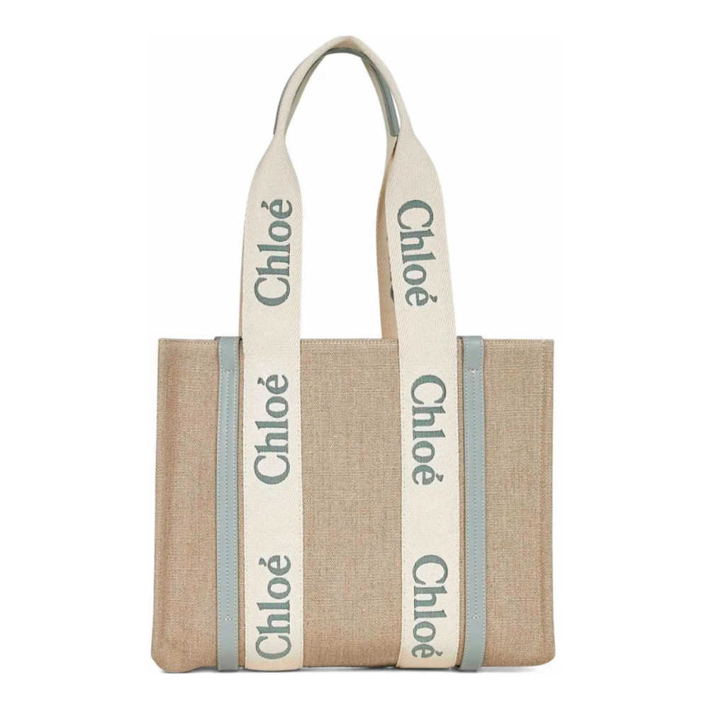 Sac Cabas 'Woody Logo-Embellished' pour Femmes