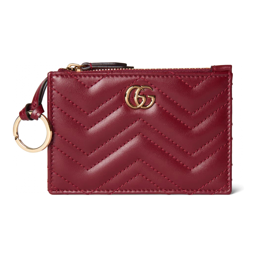 Women's 'GG Marmont Zip' Keychain Pouch