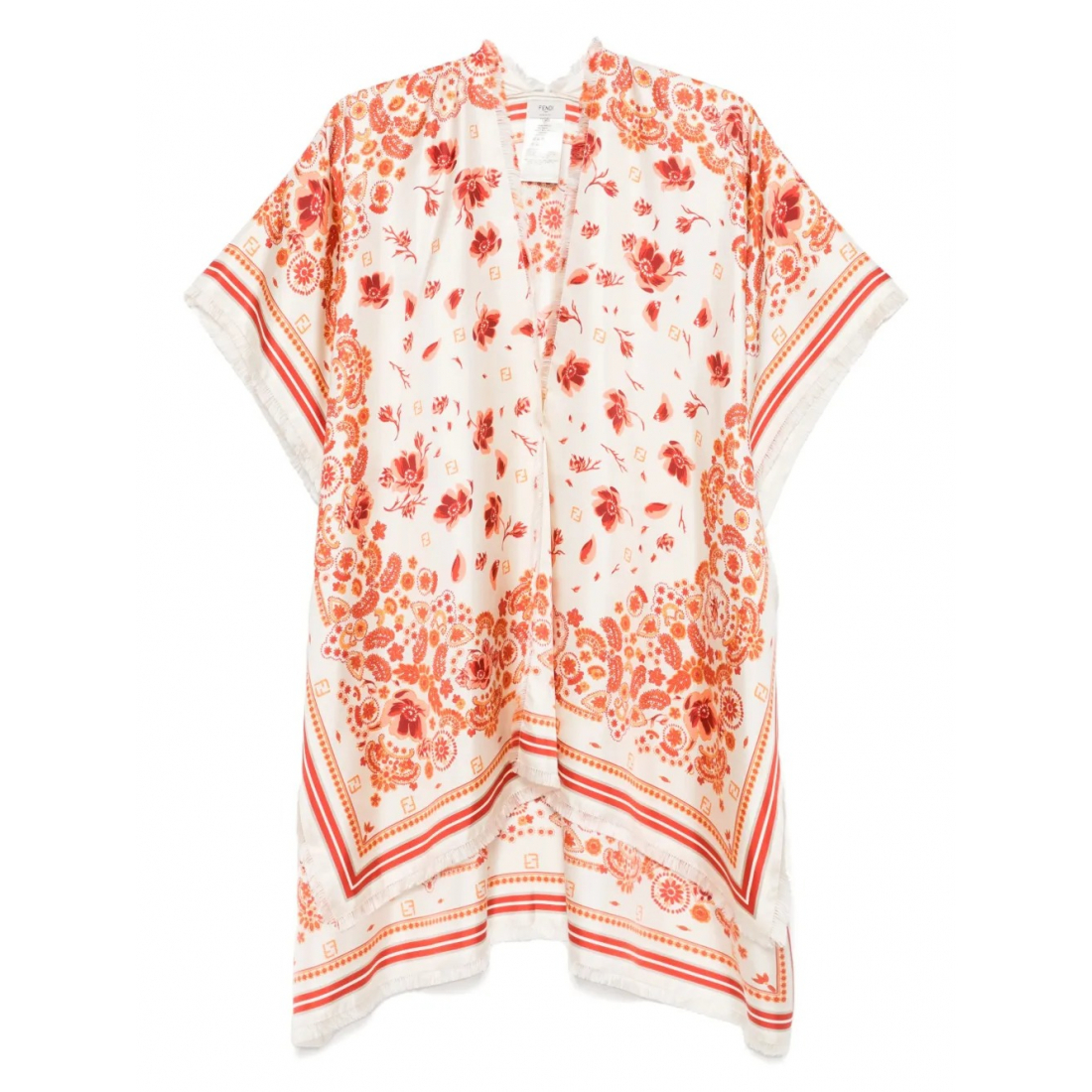 Poncho 'Bandana-Print' pour Femmes