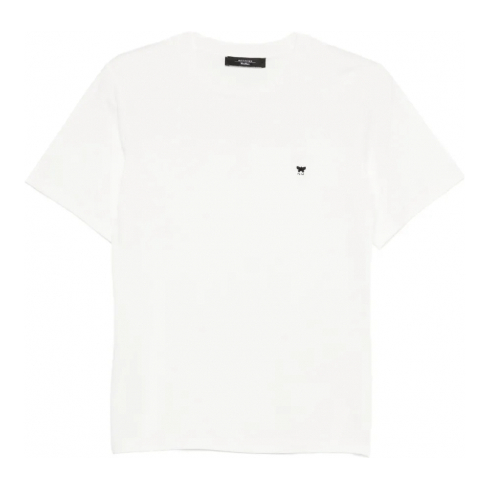 T-shirt 'Logo-Embroidered' pour Femmes