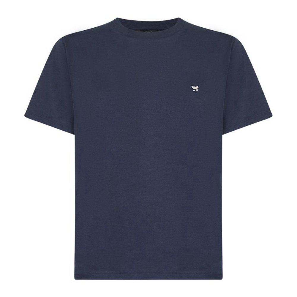 T-shirt 'Butterfly Logo Embroidered Crewneck' pour Femmes