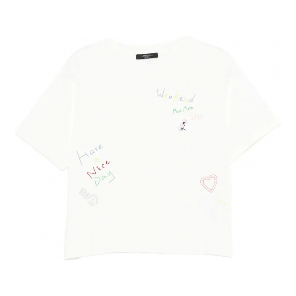 T-shirt 'Embroidered' pour Femmes