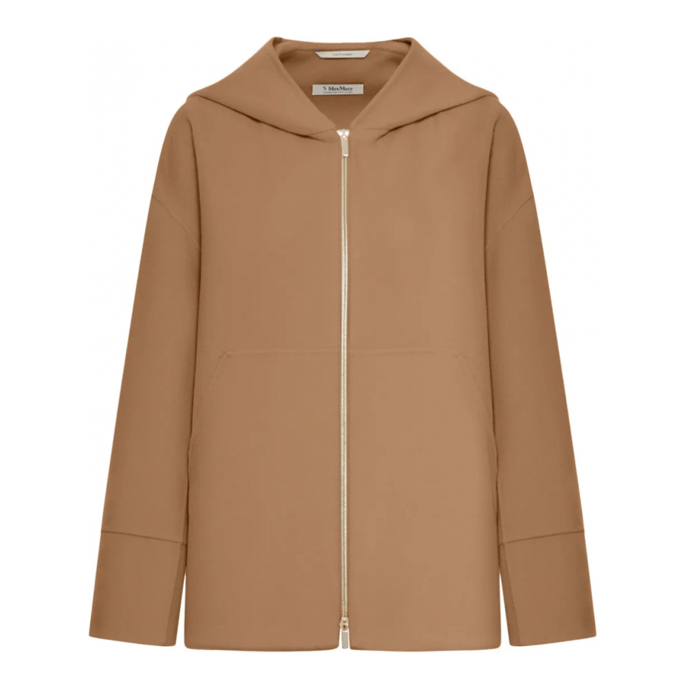 Veste 'Hooded Zip-Front' pour Femmes