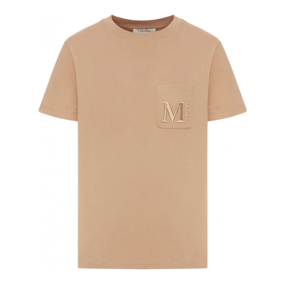 T-shirt 'Logo-Embroidered' pour Femmes