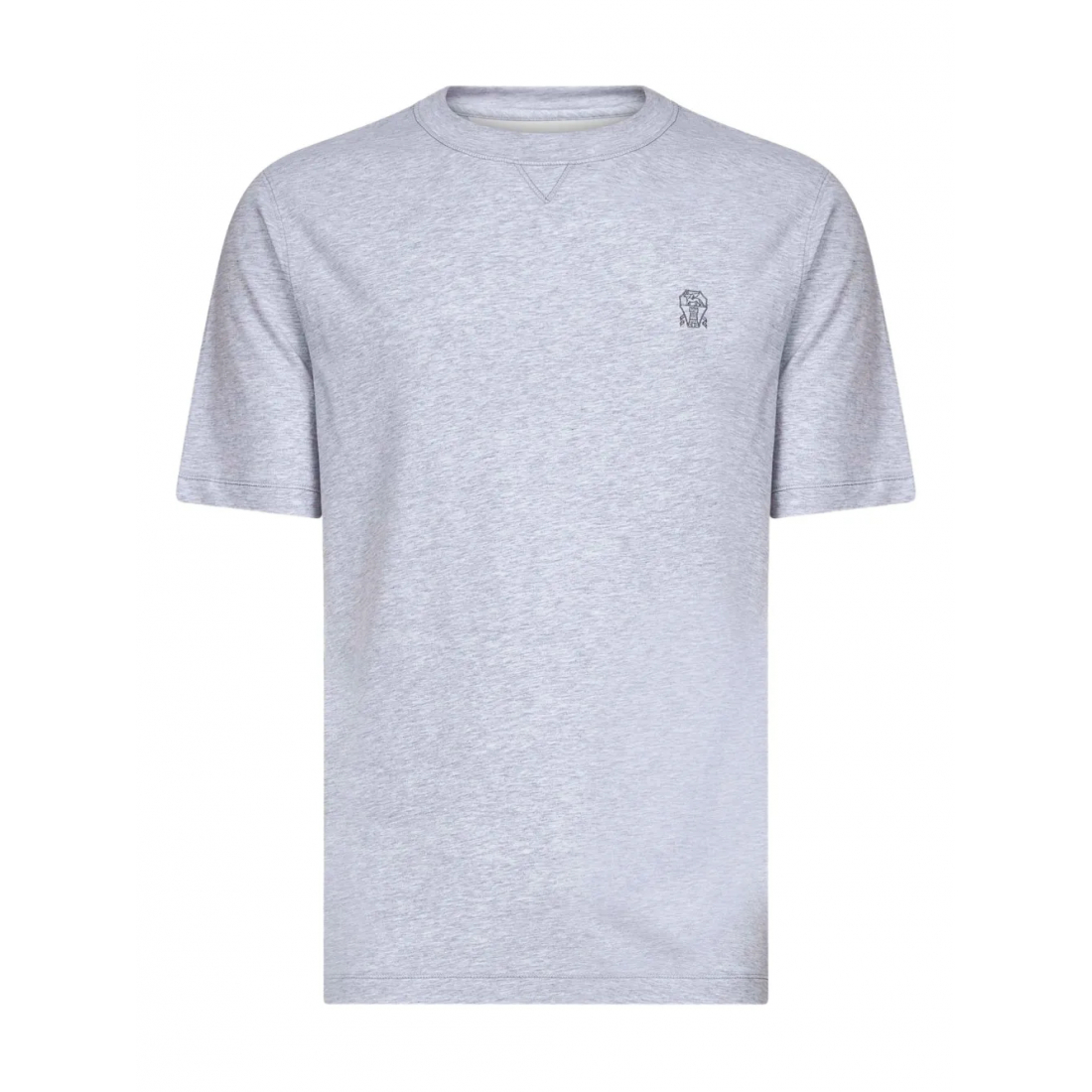 'Embroidered-Logo' T-Shirt für Herren