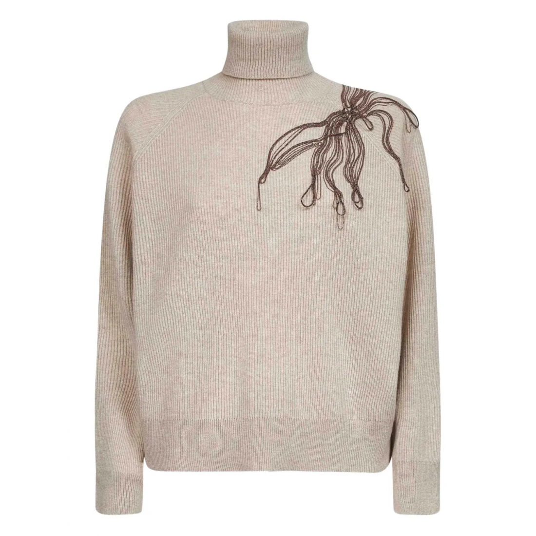 Women's 'Embroidered' Cashmere Sweater