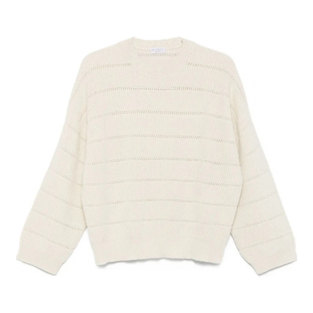 Women's 'Open-Knit' Cashmere Sweater