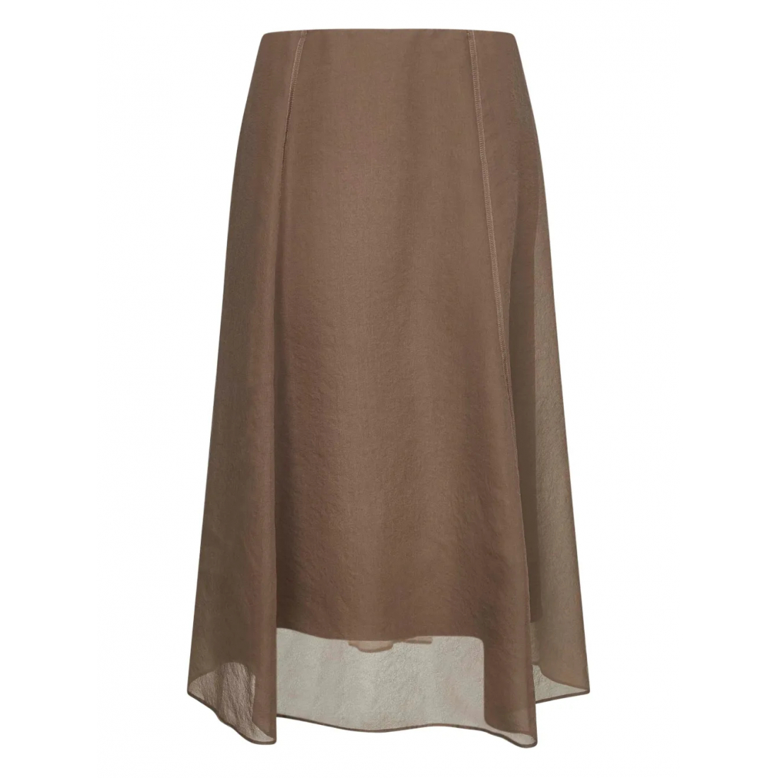 Women's 'Stitching-Detail' Midi Skirt