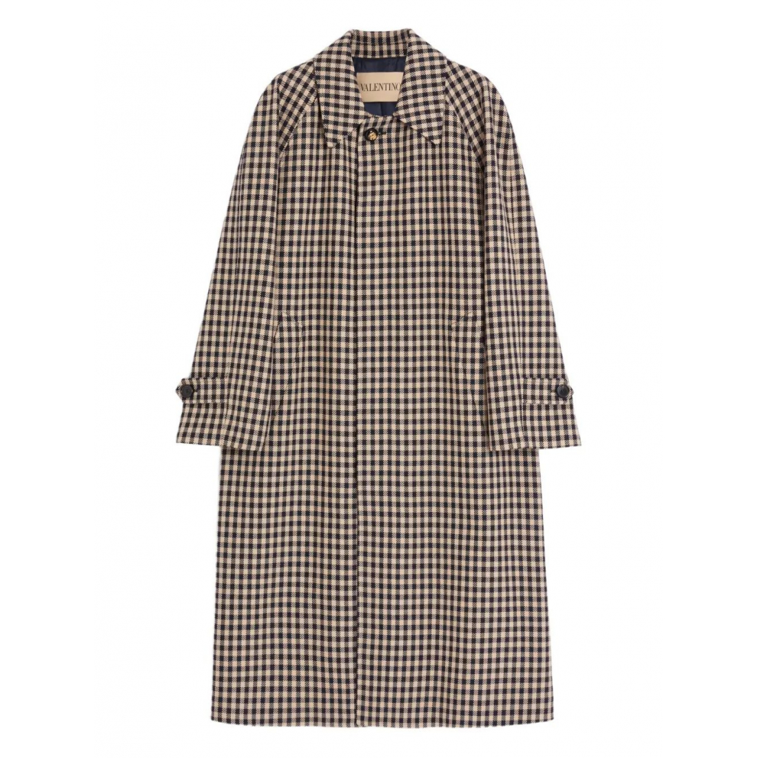 Men's 'Checked Long' Coat