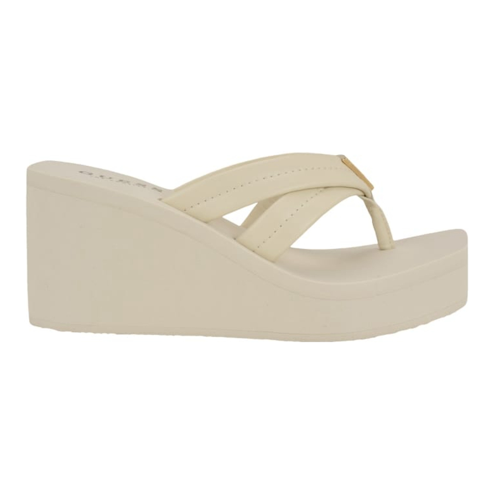 Sandales à semelle plateforme 'Sarlow Logo' pour Femmes