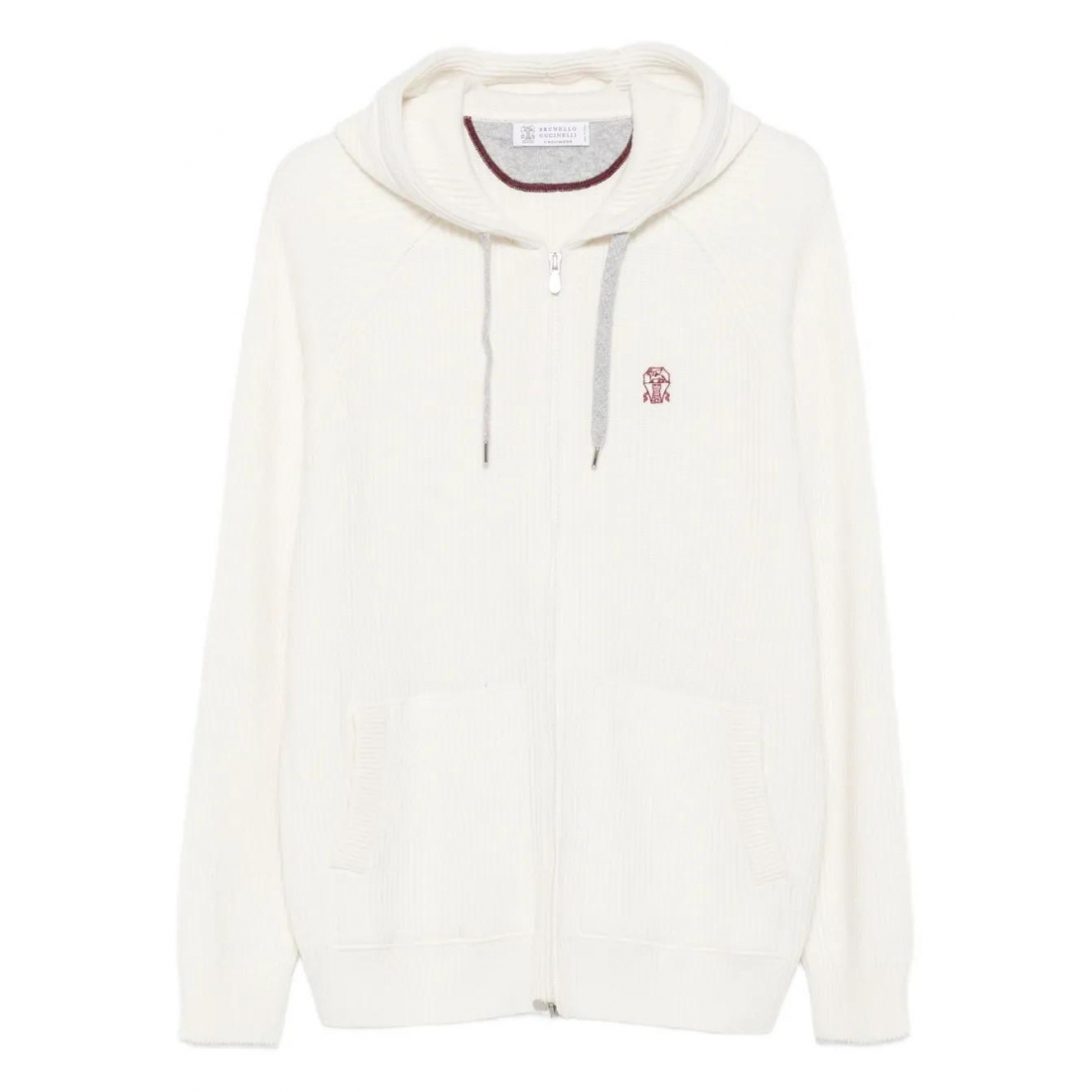 'Hooded' Strickjacke für Herren