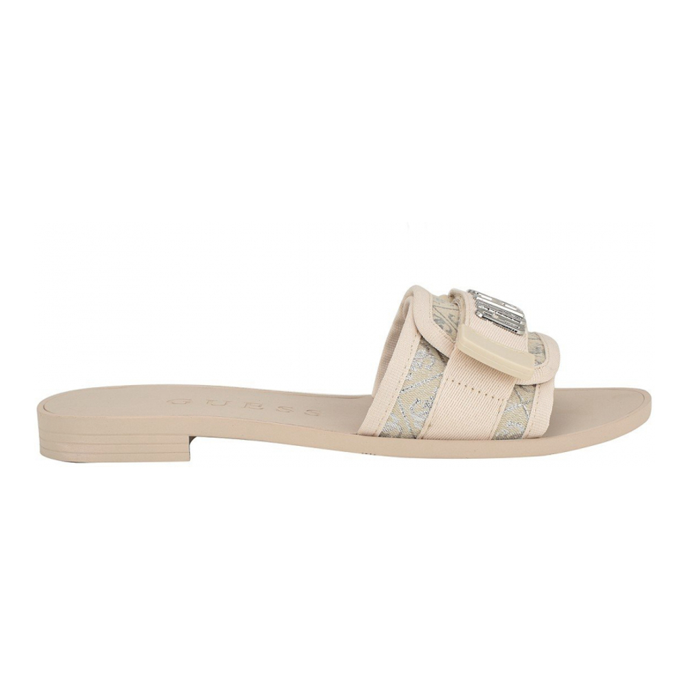 Women's 'Elyze Quattro G Slip-On Slide' Flat Sandals
