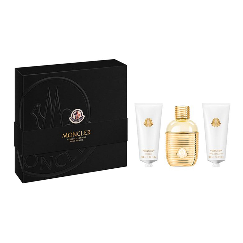 Coffret de parfum 'Sunrise Pour Femme' - 3 Pièces