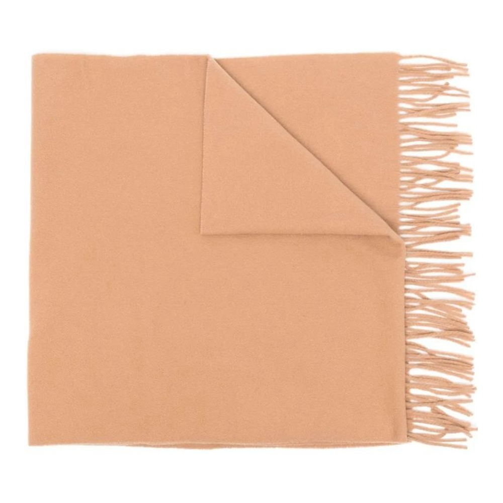 Écharpe en laine 'Fringe-Edge' pour Femmes