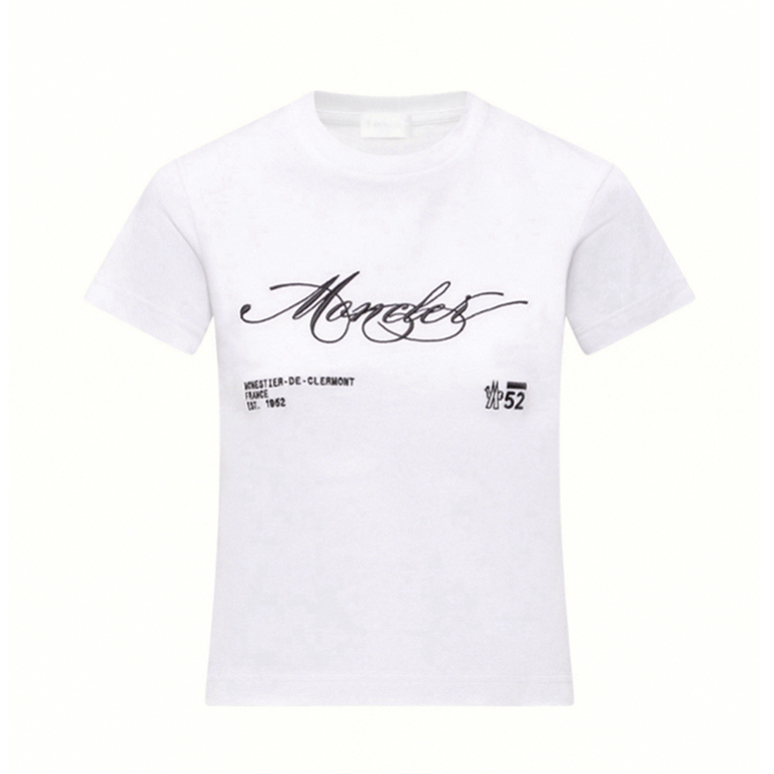 Women's 'Embroidered Cursive Logo' T-Shirt