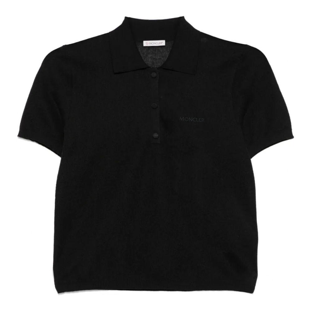 Polo 'Logo-Embroidered' pour Femmes