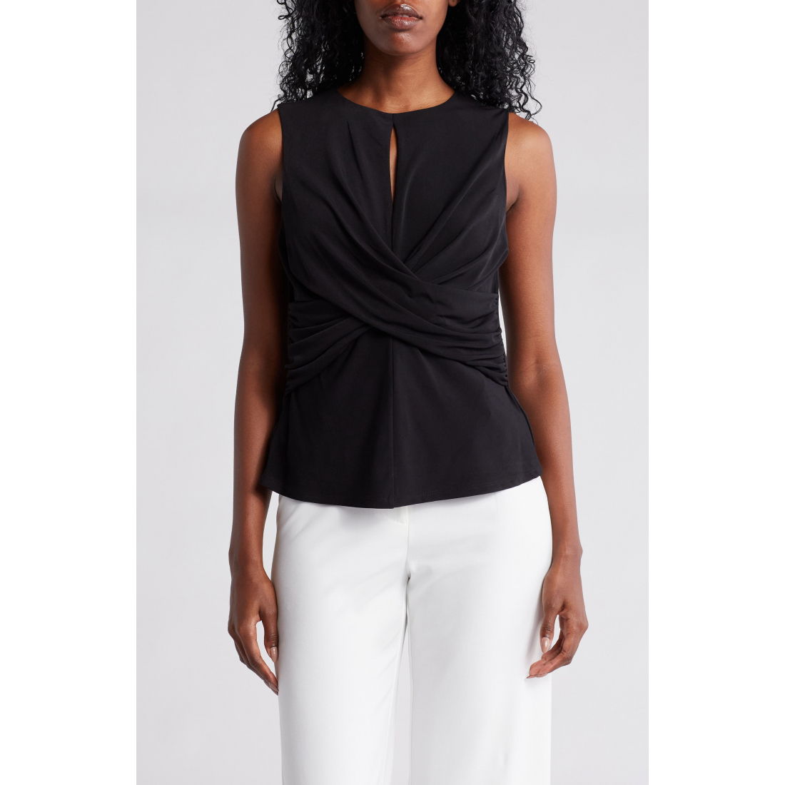 Top 'Crisscross Keyhole' pour Femmes