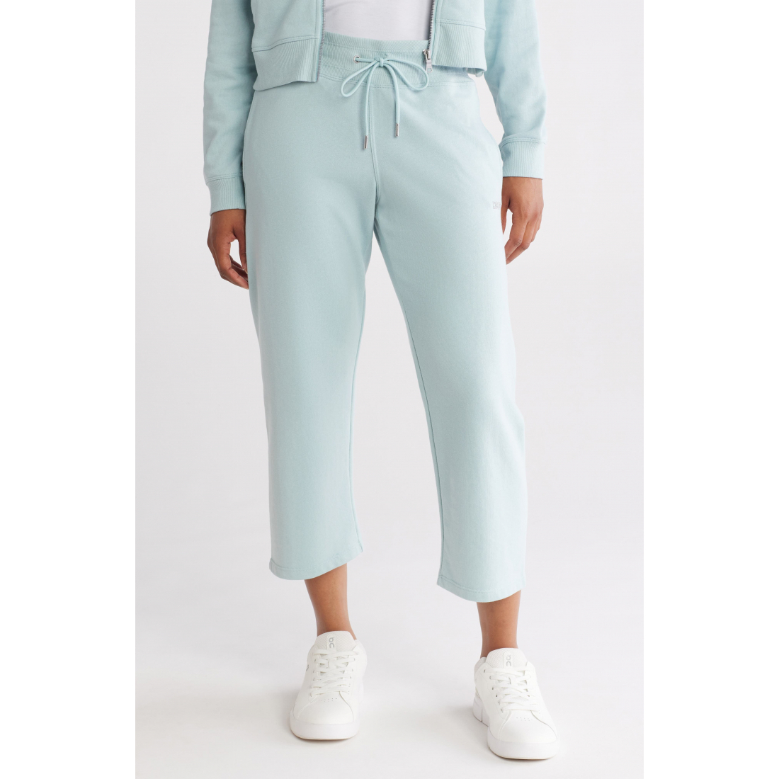 Women's 'Mini Stud Logo Crop' Trousers