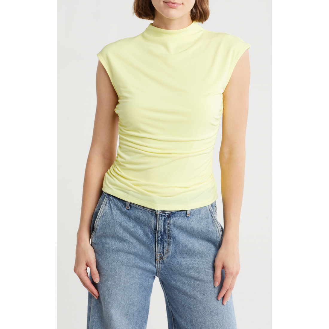 Top 'Funnel Neck Knit' pour Femmes