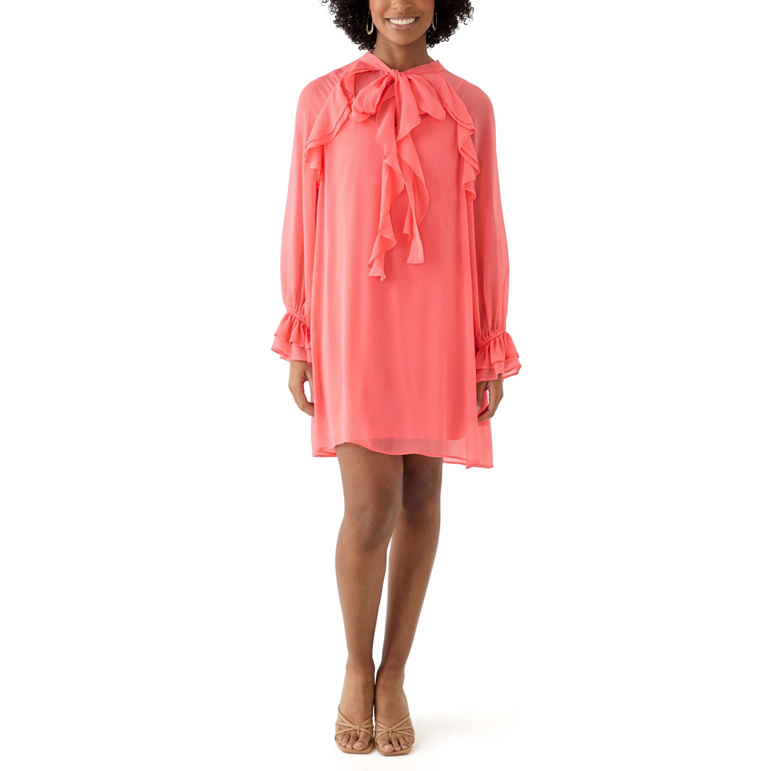 Robe A-line 'Ruffle' pour Femmes