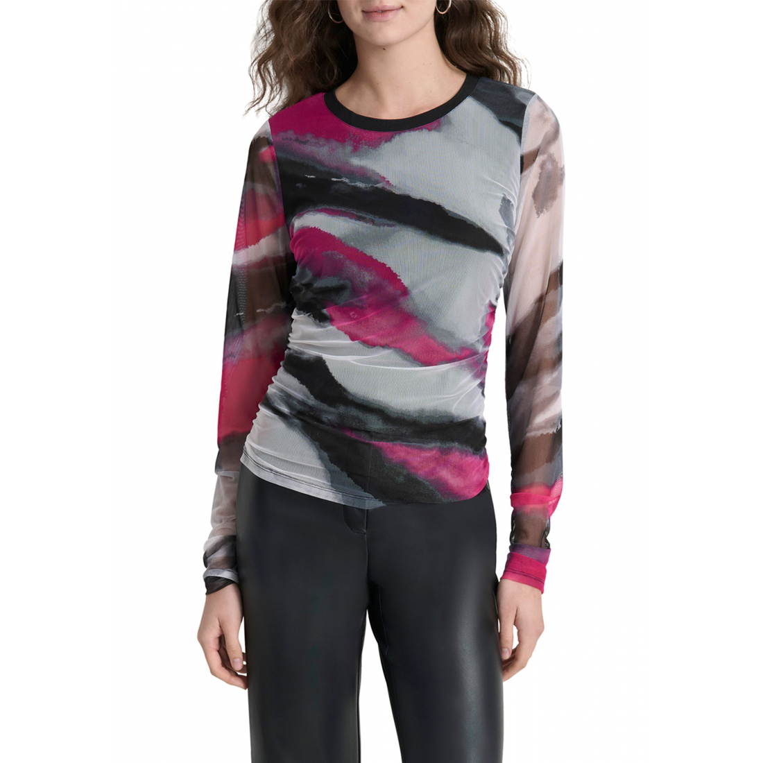 Top à manches longues 'Brushstroke' pour Femmes