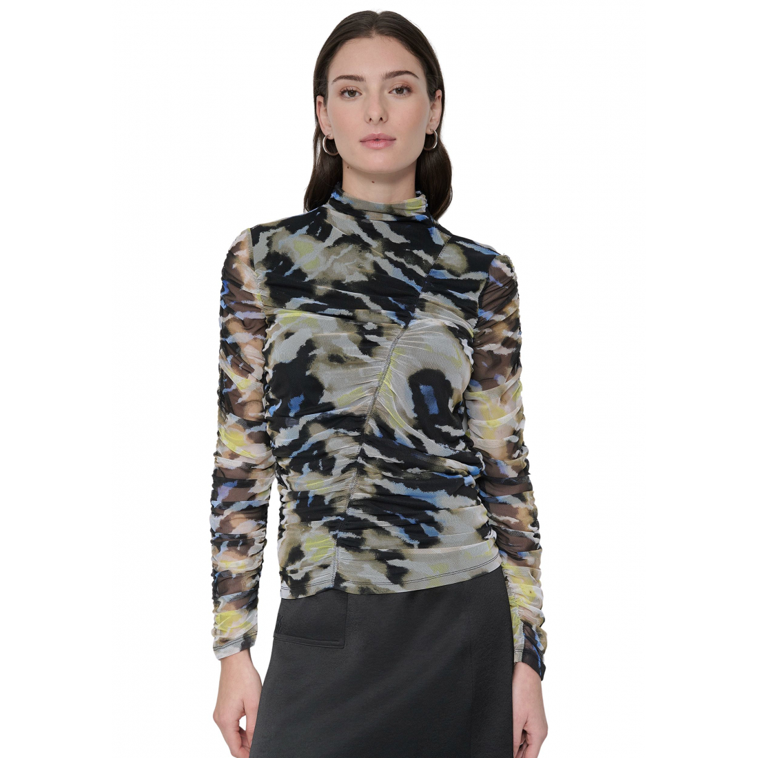 Top à manches longues 'Animal Print' pour Femmes