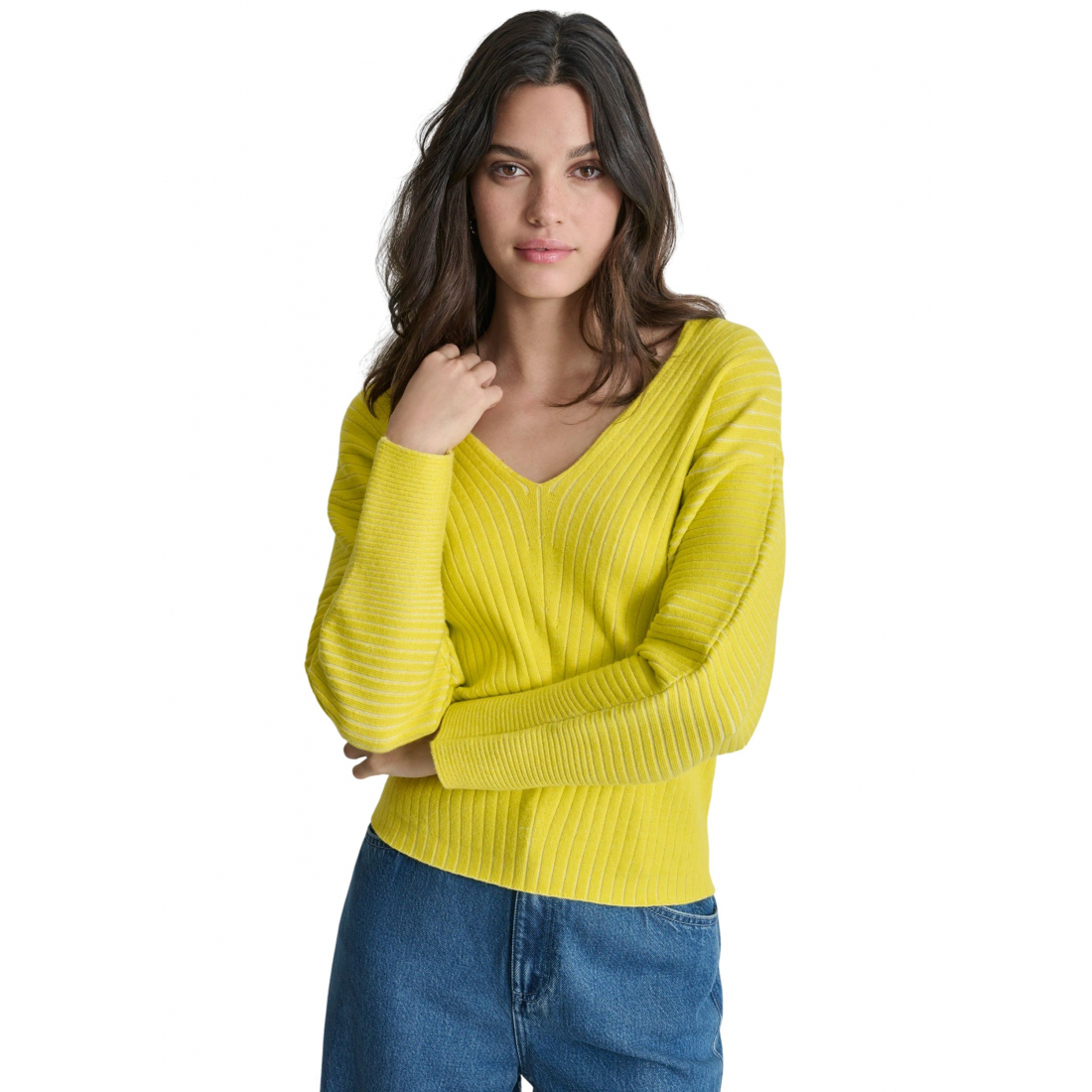 Pull 'Ribbed' pour Femmes