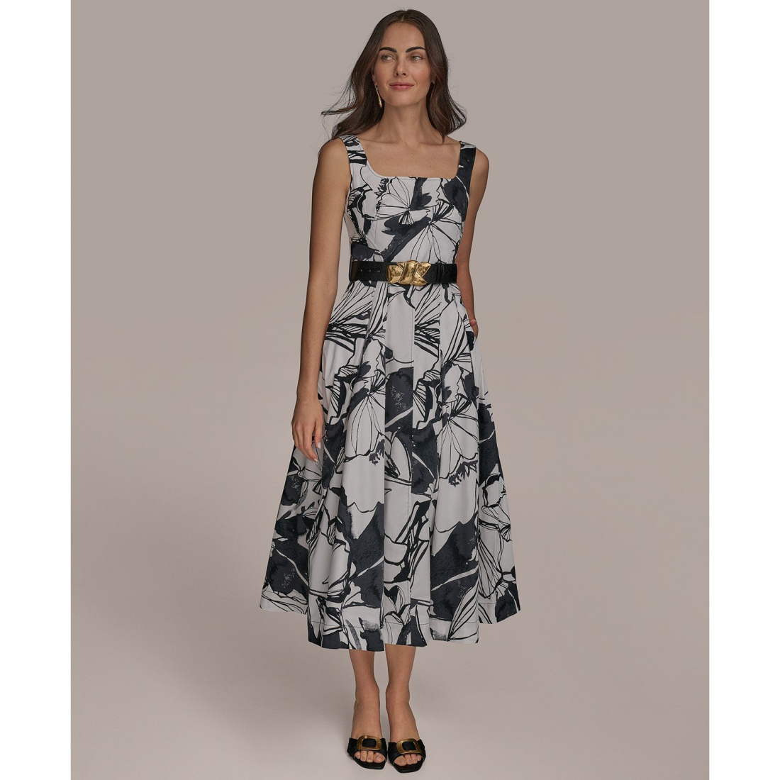 Women's 'A-Line' Midi Dress