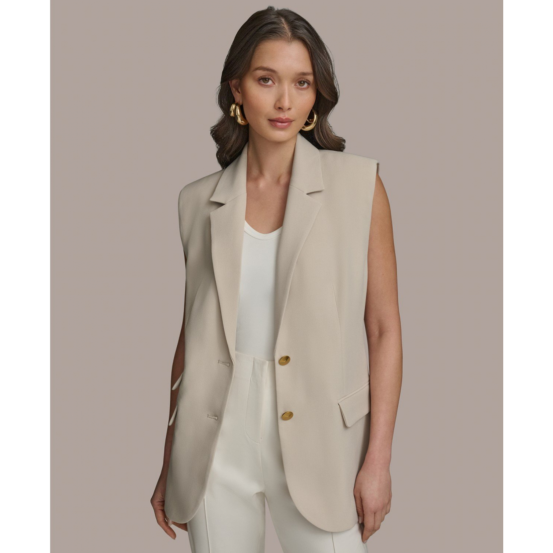 Gilet 'Two-Button' pour Femmes