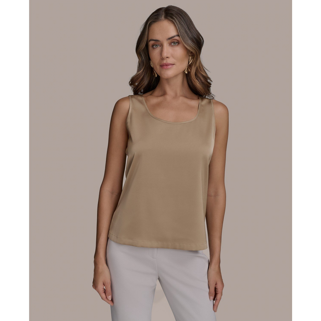 Haut sans manches 'Scoop-Neck' pour Femmes