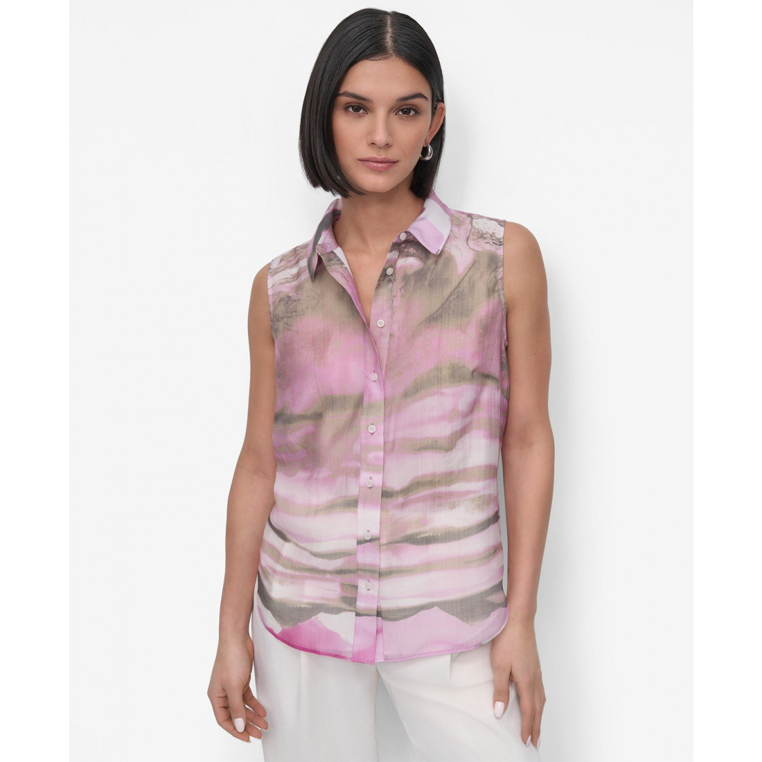 Chemise sans manches 'Printed' pour Femmes