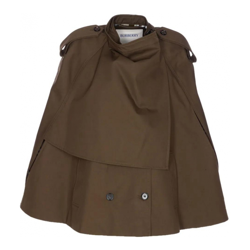 Women's 'Double-Breasted' Cape