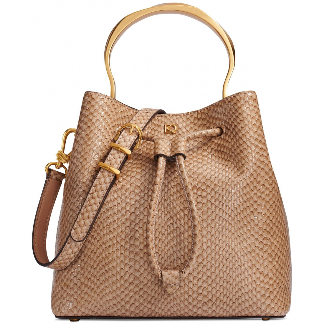 Sac seau 'Lawrence Python Top Handle' pour Femmes