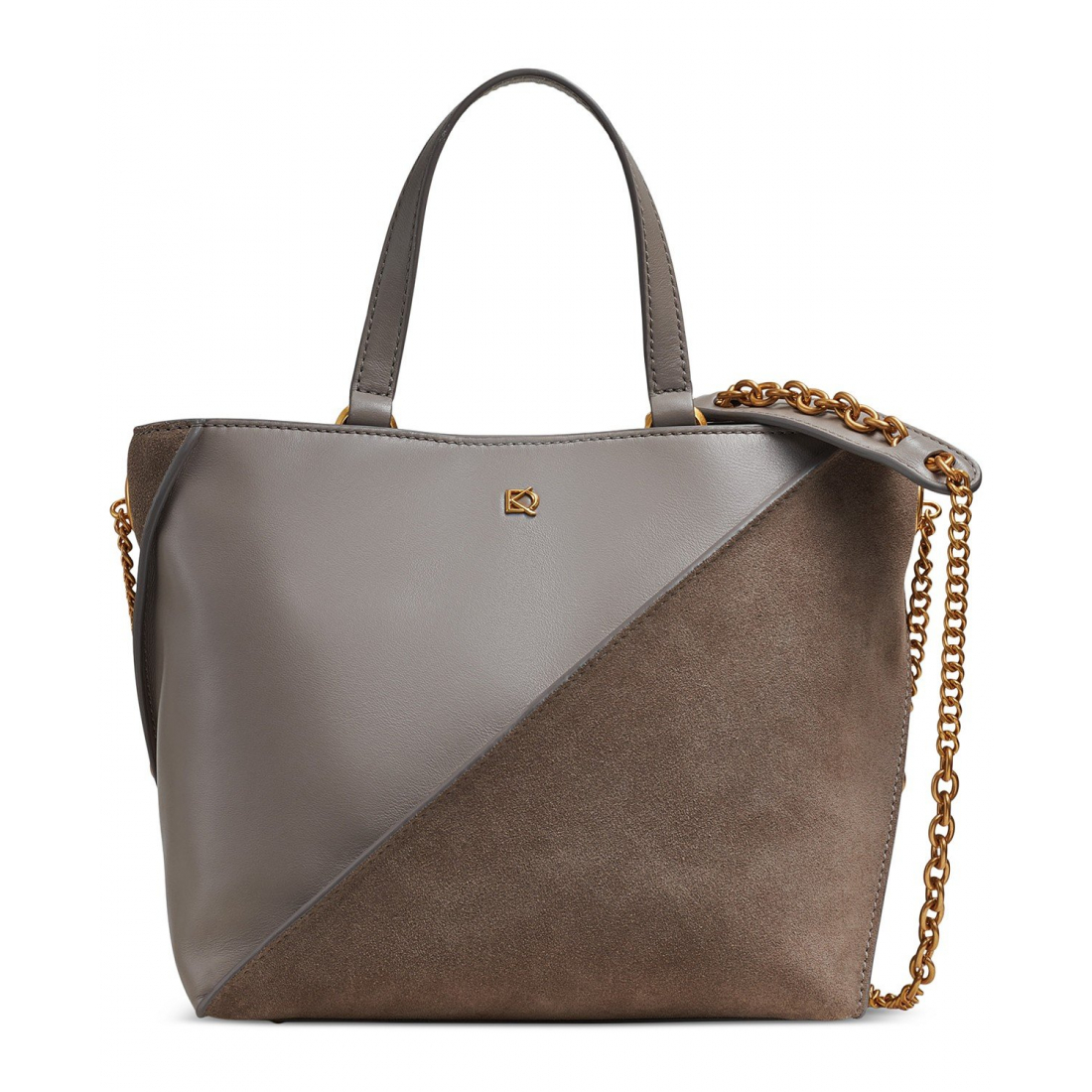 Sac à bandoulière 'Setauket Leather & Suede Convertible with Chain Strap' pour Femmes