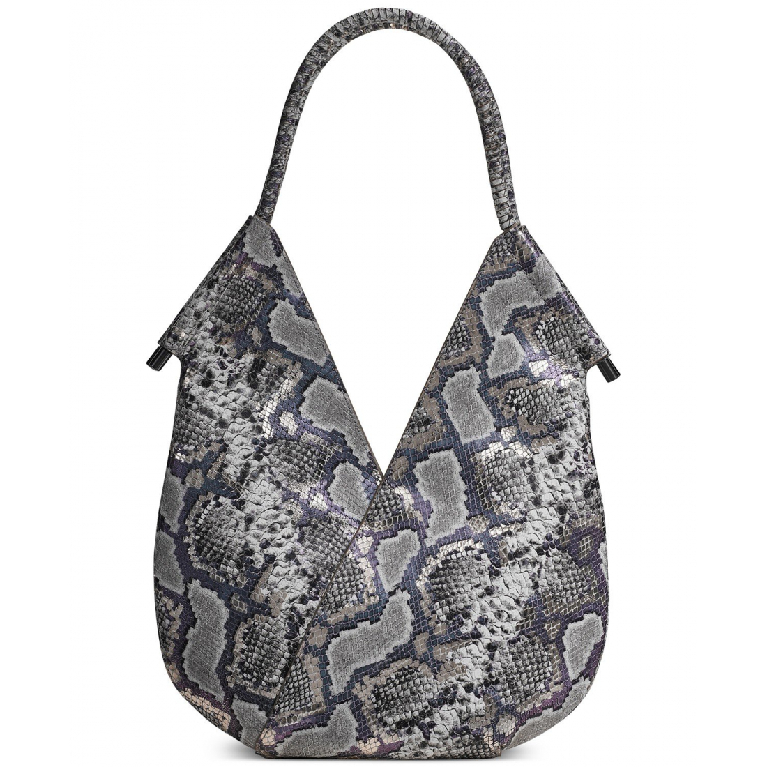 Women's 'Baldwin Mini Pythonwith Leather Wrapped Rounded Handle' Shoulder Bag