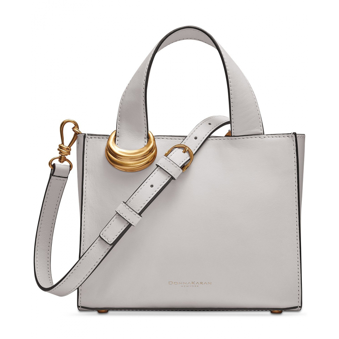 Women's 'Hewlett Leather Top Handle Buckle' Crossbody Bag