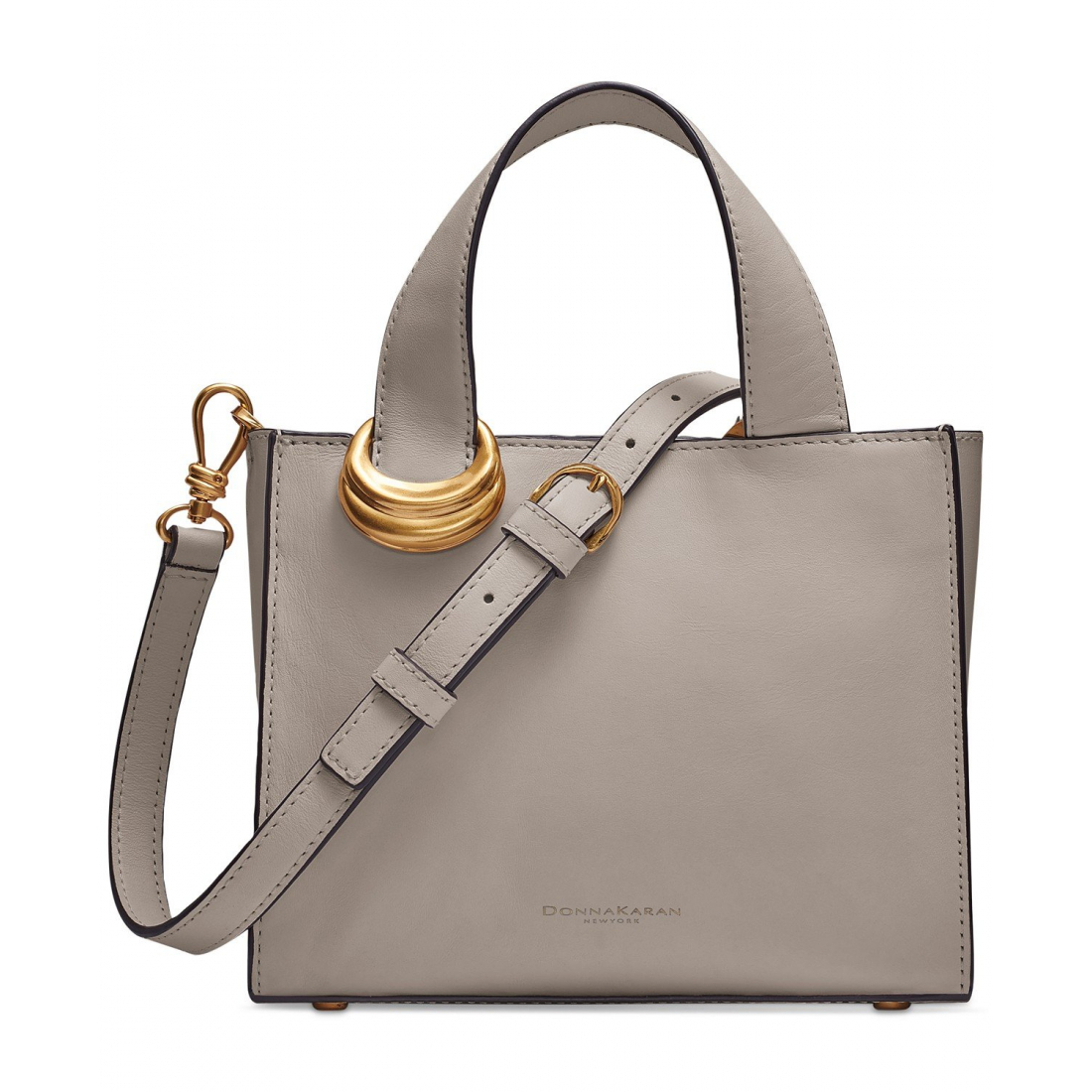 Women's 'Hewlett Leather Top Handle Buckle' Crossbody Bag