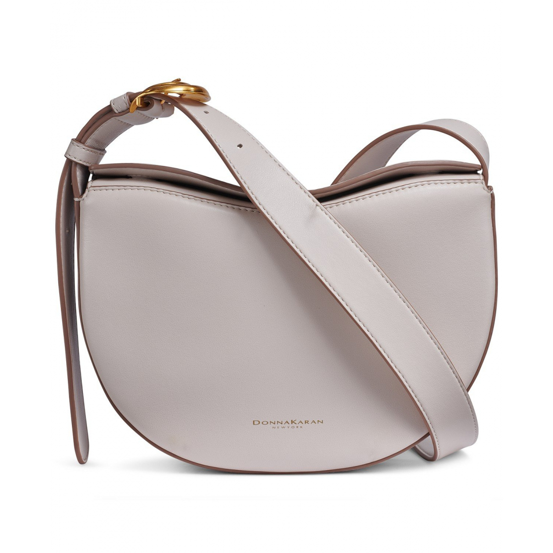 Women's 'Valley Stream Leather Buckle with Adjustable Strap' Crossbody Bag